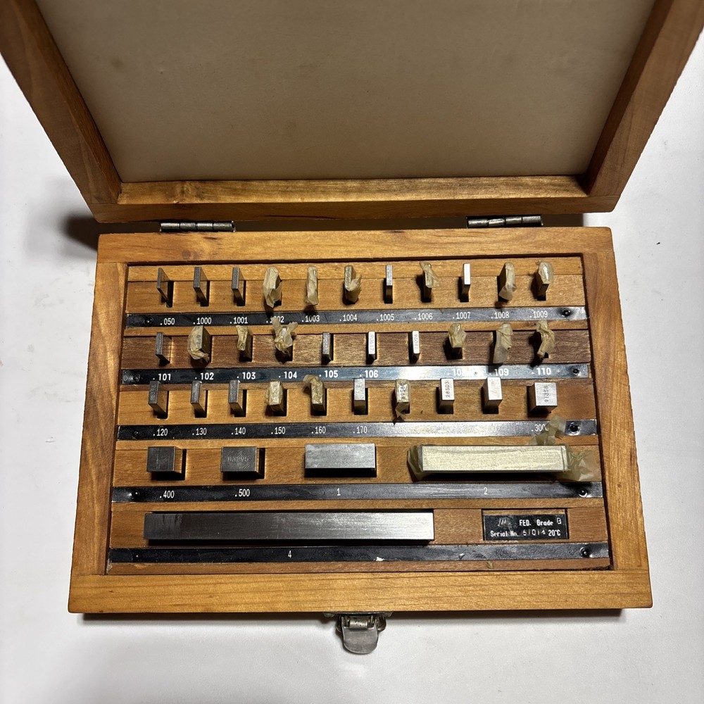 36 Piece Gauge Block Set
