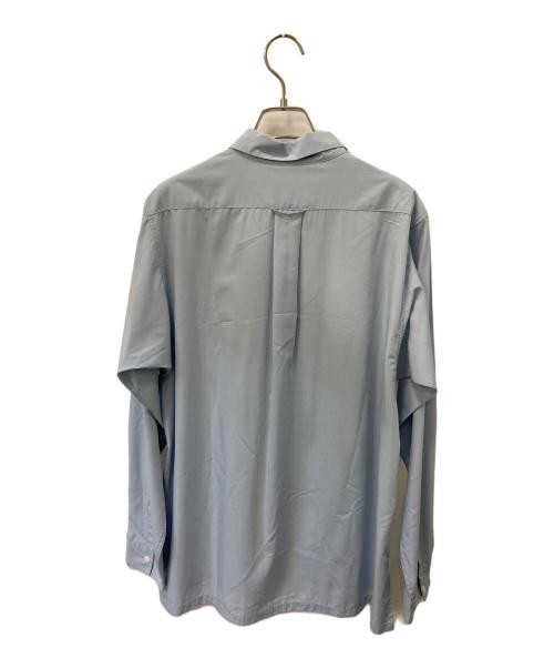 山と道 Bamboo Shirt blue