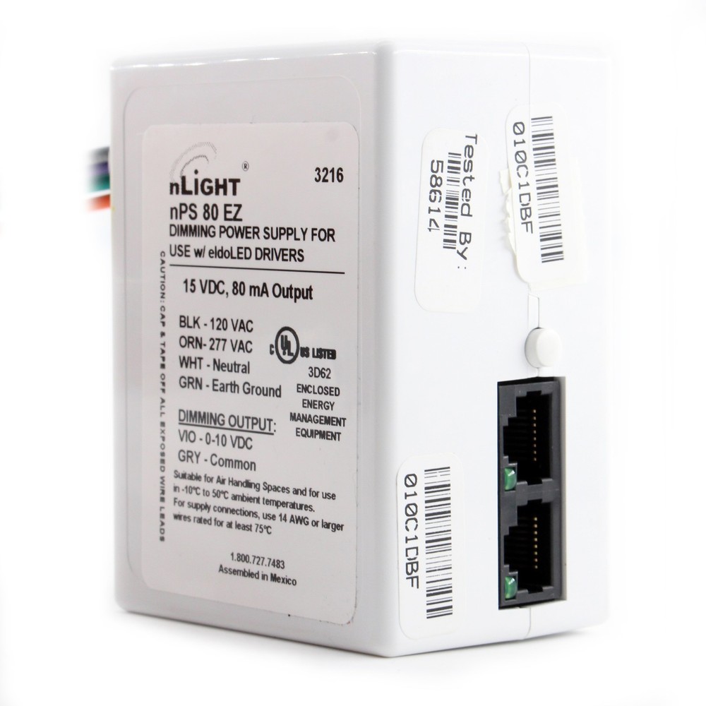 SENSOR SWITCH NPS-80-EZ NLIGHT LED ELDOLED DRIVER CONTROL DIMMING POWER PACK