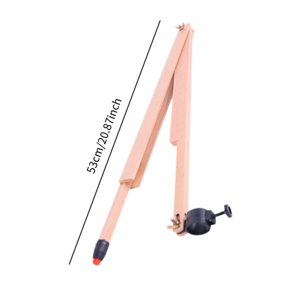Large Compass Wood Compass Professional Teaching Compass for Geometric
