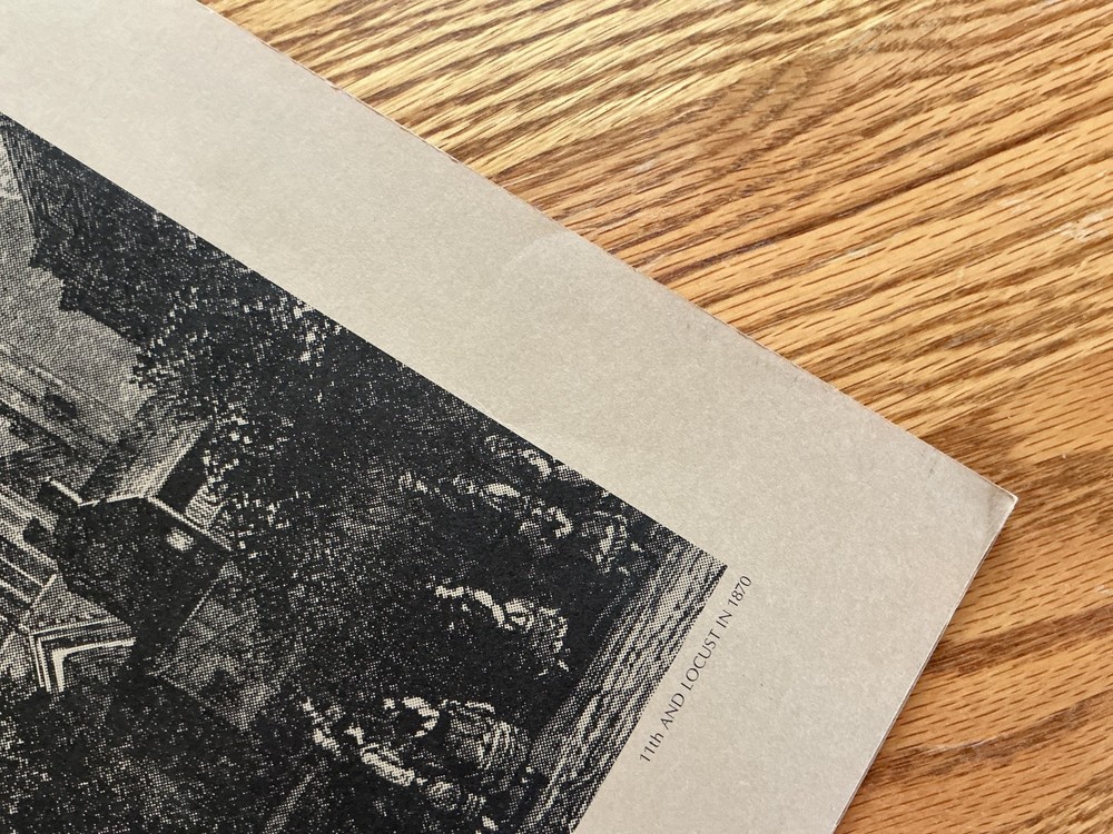 Vintage Catfish & Crystal Restaurant Menu, St. Louis, Mo.