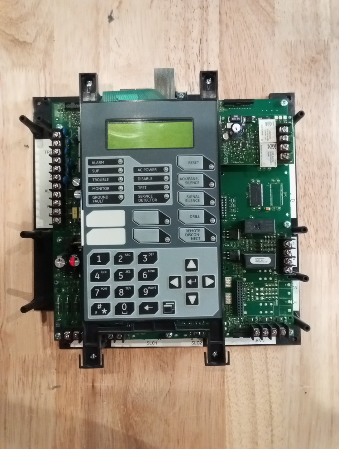 EST Edwards iO1000 Fire Alarm Control Panel Board + Display