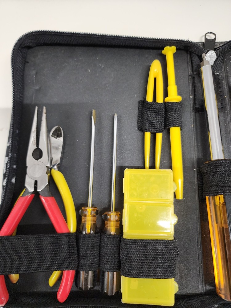 Computer Geeks. Computer Service Tool Kit for Computer Repair with Case & Tools