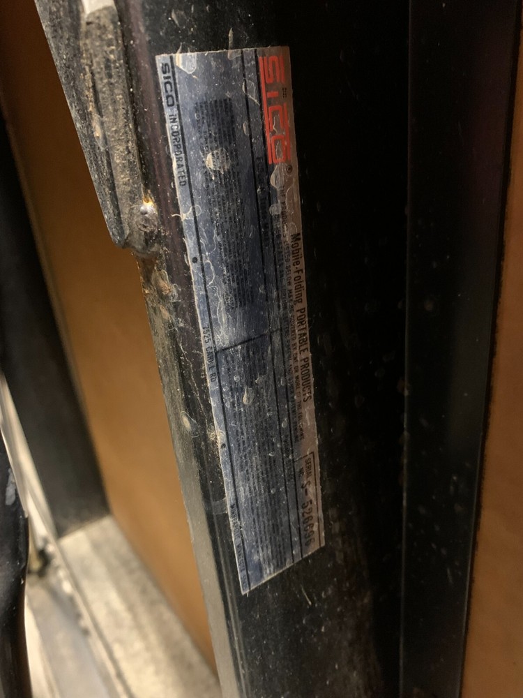 Sico Foldable 8' x 6' Portable Modular Section Folding Stage Platform 48" Height