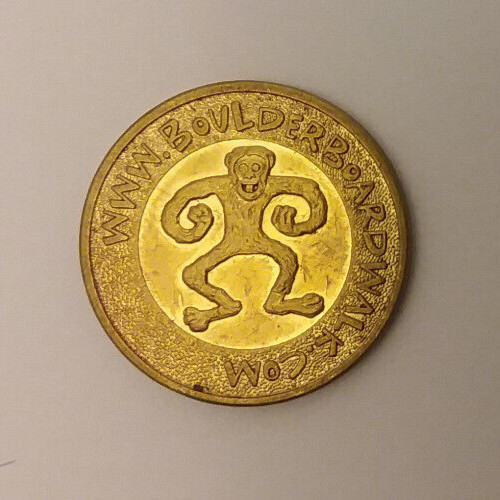 The Boulder Boardwalk Arcade Boulder, CO Game Token 22mm