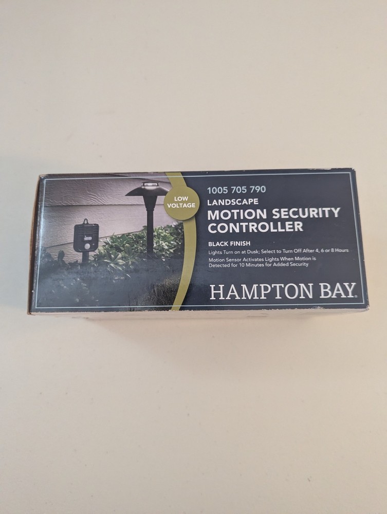NEW Hampton Bay Landscape (Low Voltage) Motion Security Controller Model #99007