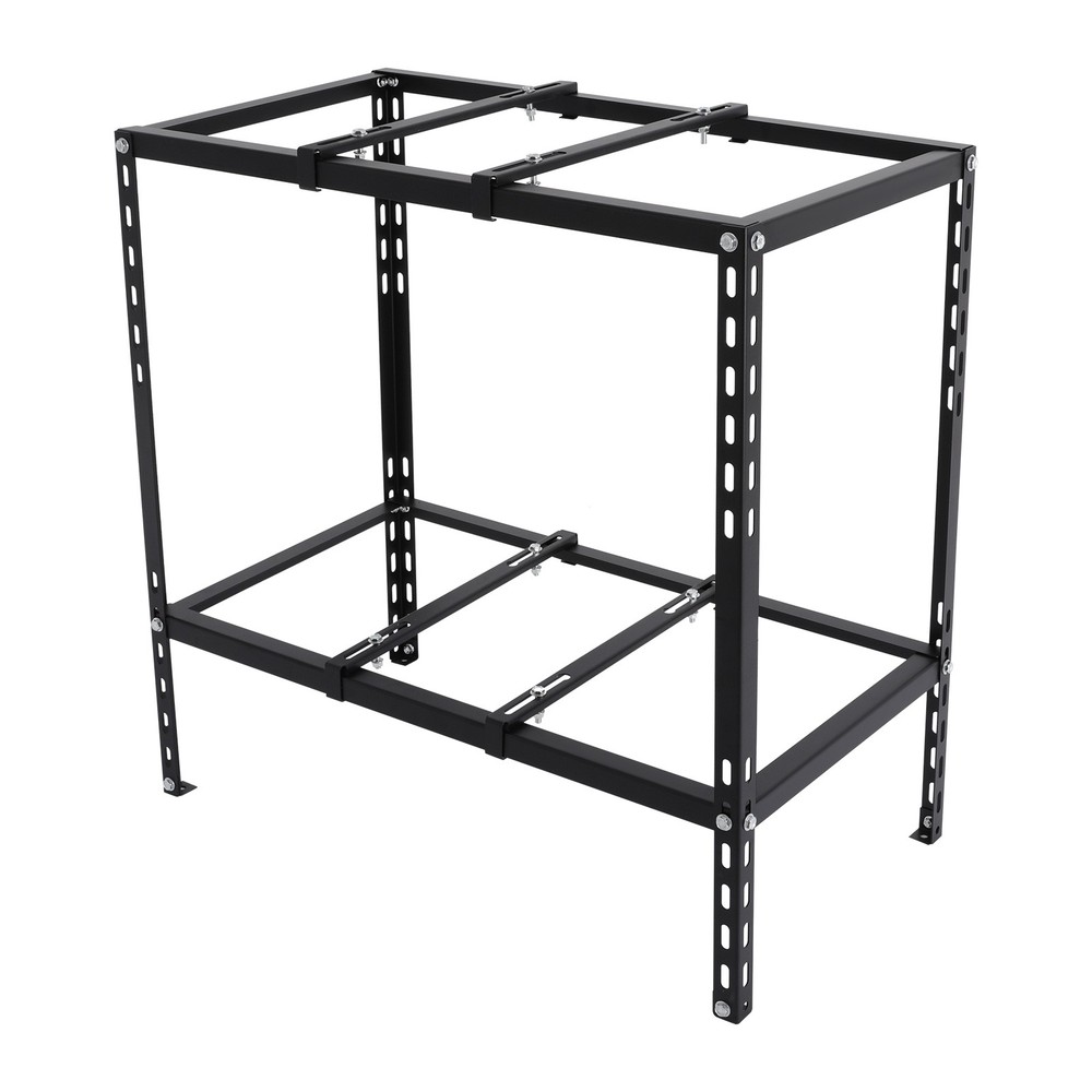Air Conditioner Unit Support Bracket Black Stand Bracket Split Ground Bracket US