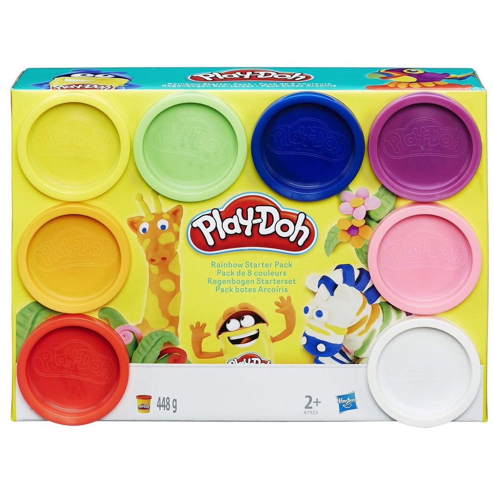 Play-DOH - Rainbow Pack - 8 VA Multi Coloured
