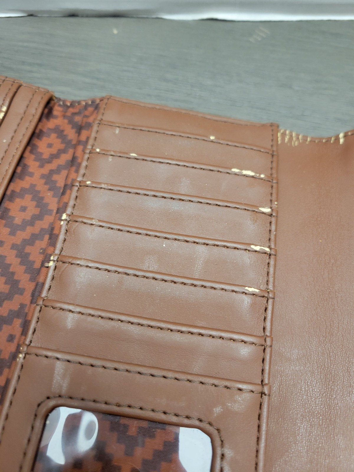 Loungefly Disney Lion King Hakuna Matata Wallet Brown Faux Leather Zip