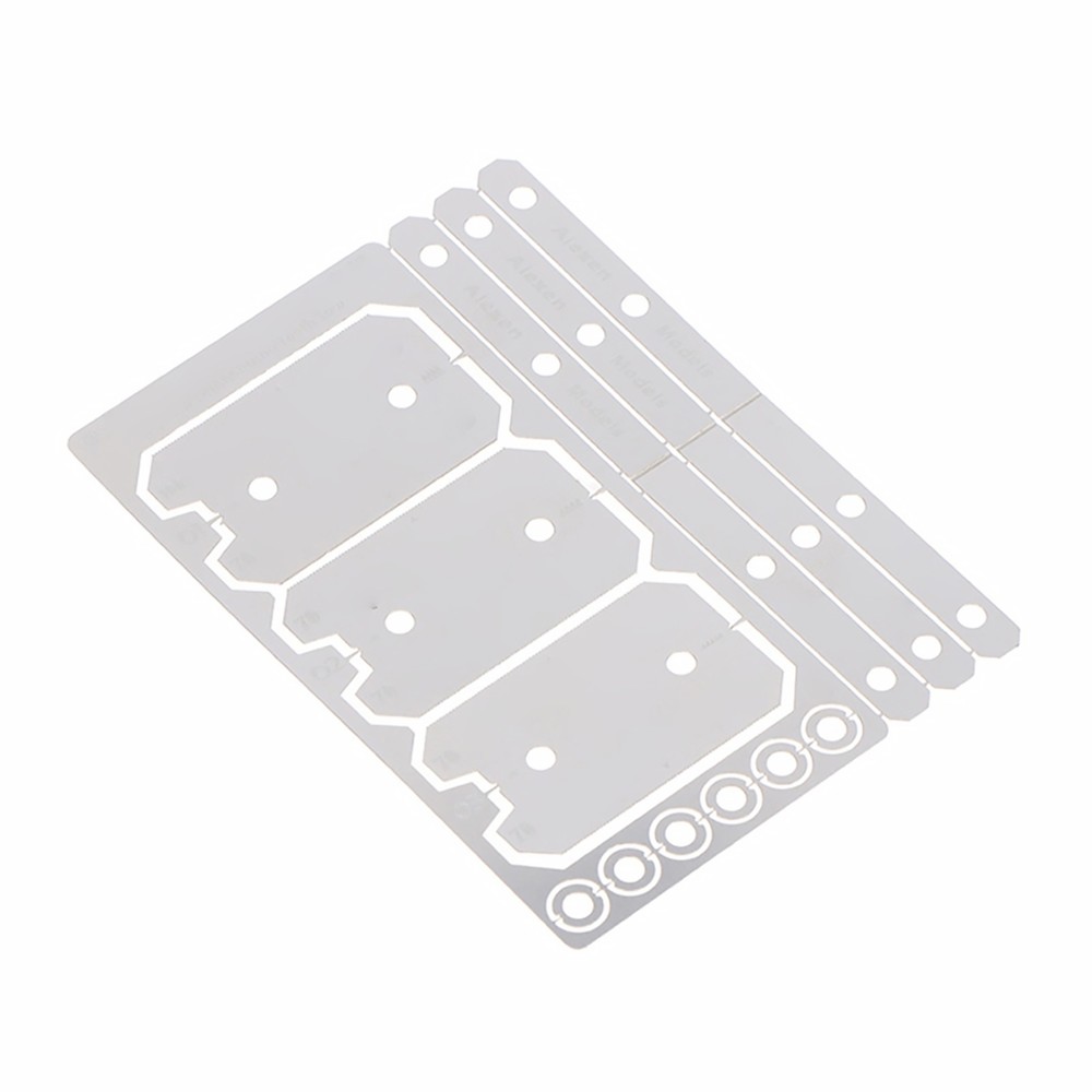 Aanti-Rust Metal Etching Saw Blade Set Model Plate Cutting Separating Tool