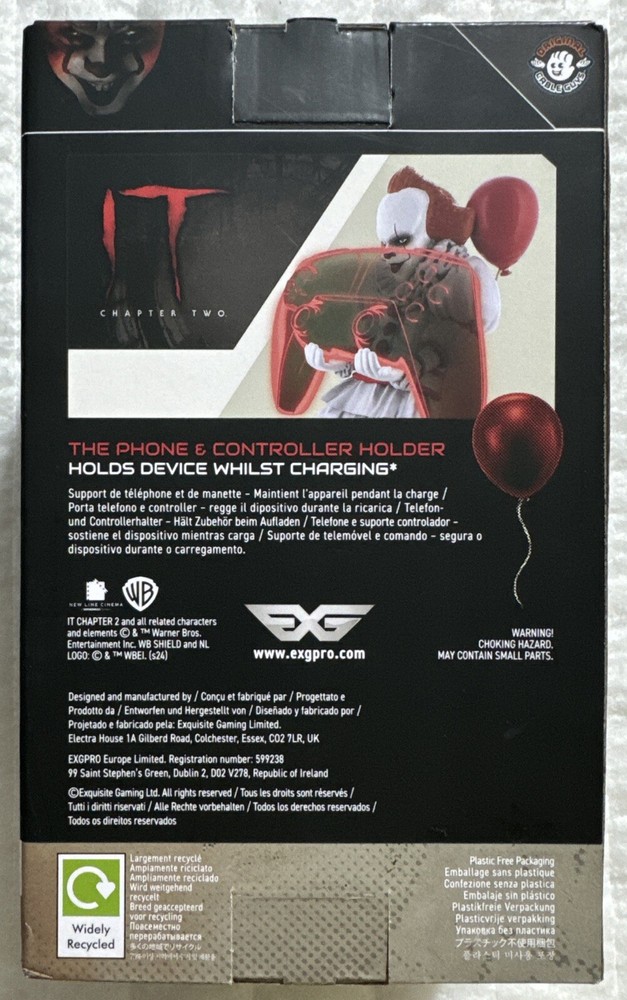 Pennywise IT Chapter Two Phone & Controller Holder Cable Guys New In Retail Box