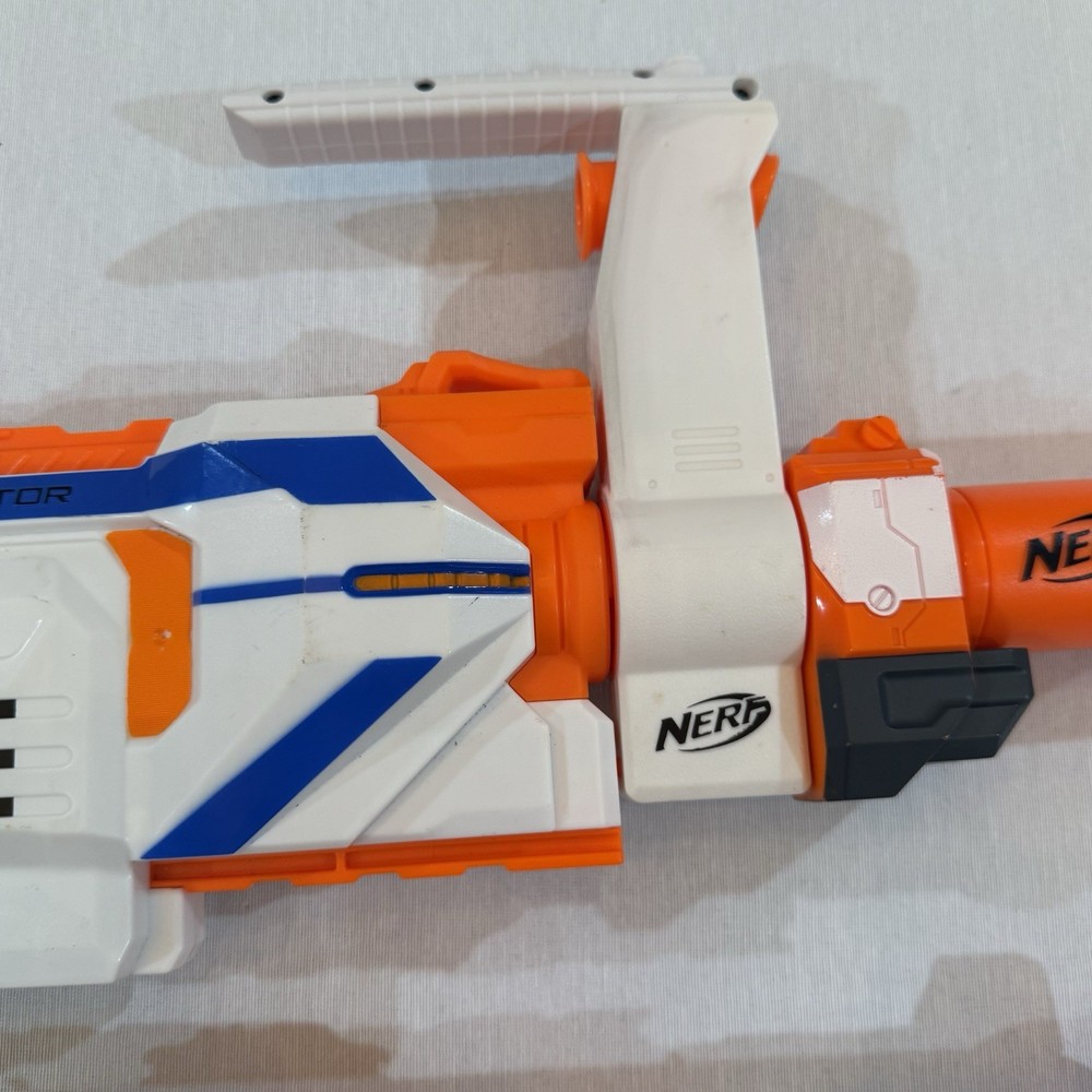Nerf N-Strike Motorized Modulus Regulator & MK II w/ Attachments Tested/working
