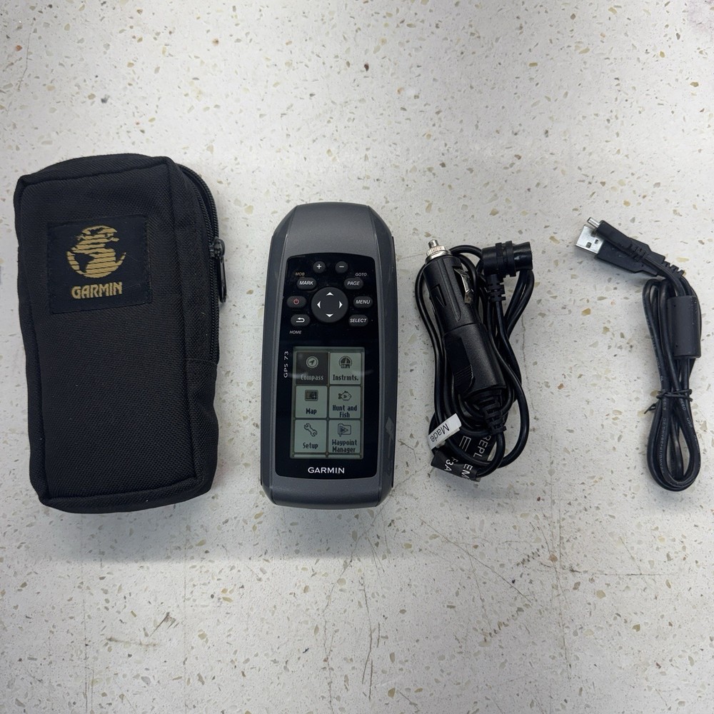 Garmin GPS 73 Handheld GPS - Black