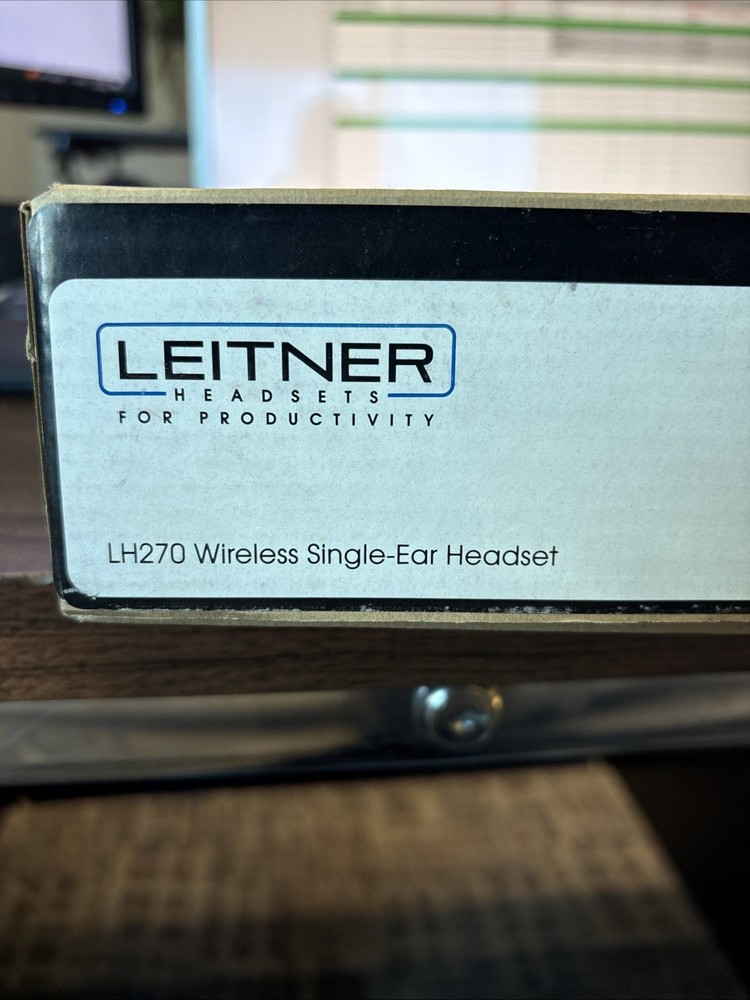 Leitner LH270 | Wireless Office Headset with Microphone | Computer & Telephon...