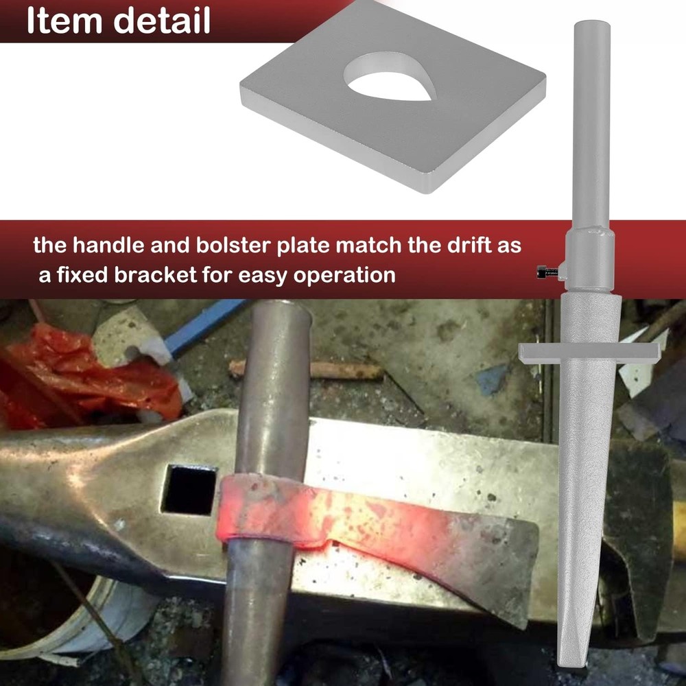 Blacksmith Tomahawk Drift Set, for Blacksmithing Hand-Made Tomahawk/Hammer Drift