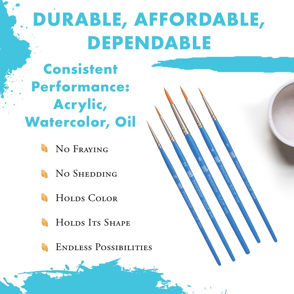 Select Artiste Paintbrush 105 Brush Set Blue