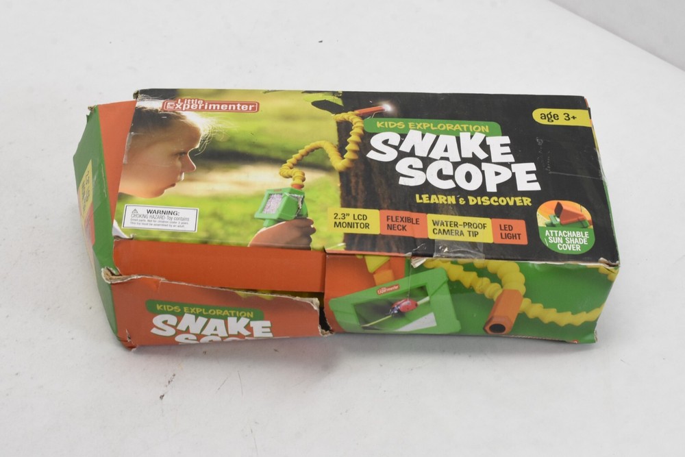Borescope Snake Camera w/ Light for Kids Learning & Educational Science Toys