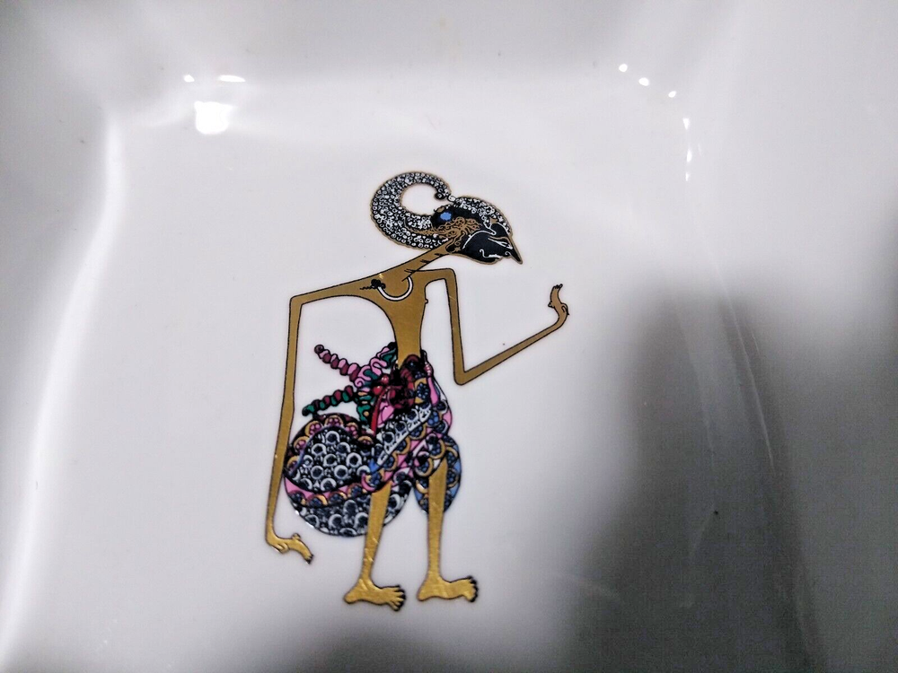 Griya Pusaka Raja Wayang Shadow Puppet tidbit dish