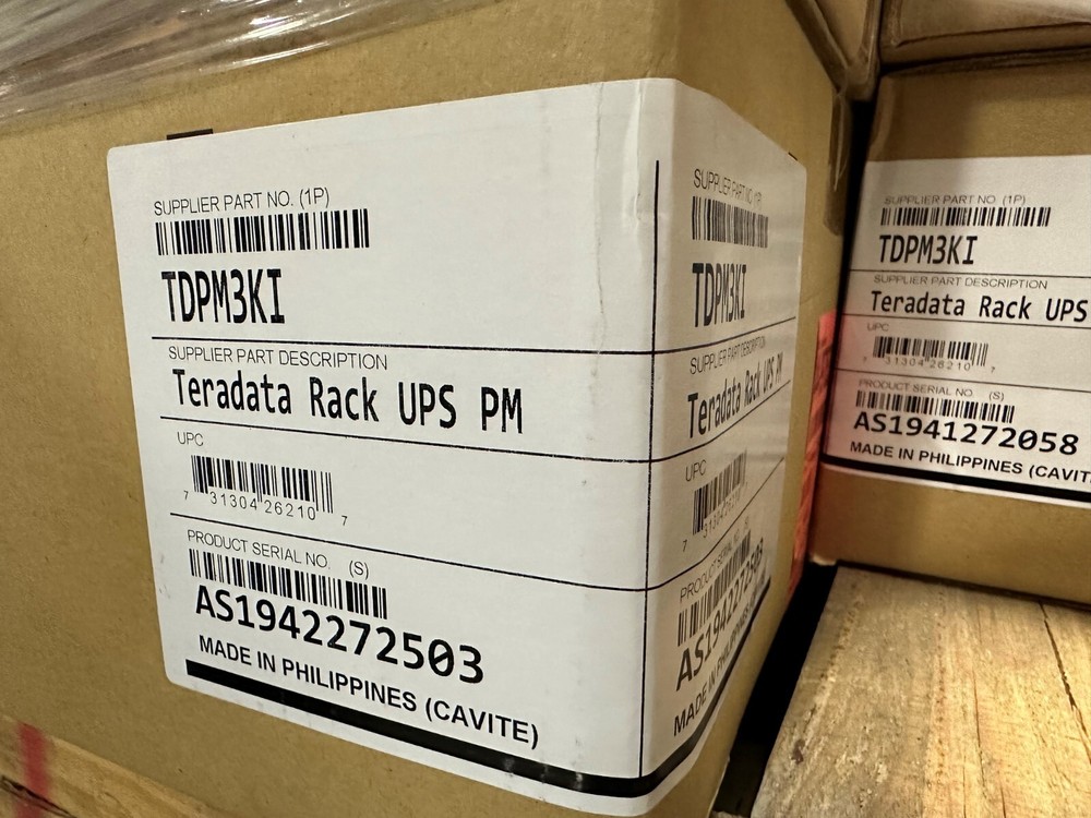 TDPM3KI APC TERADATA RACK UPS PM NEW!~