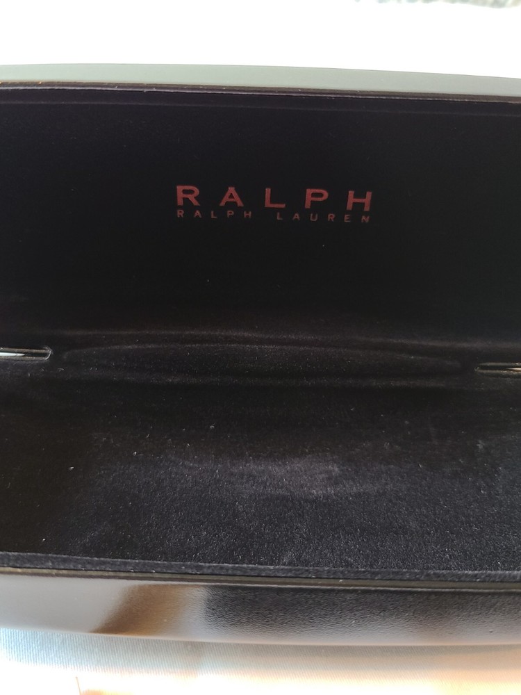 Ralph Lauren Black Hard Clawshell Case & Cloth(G)