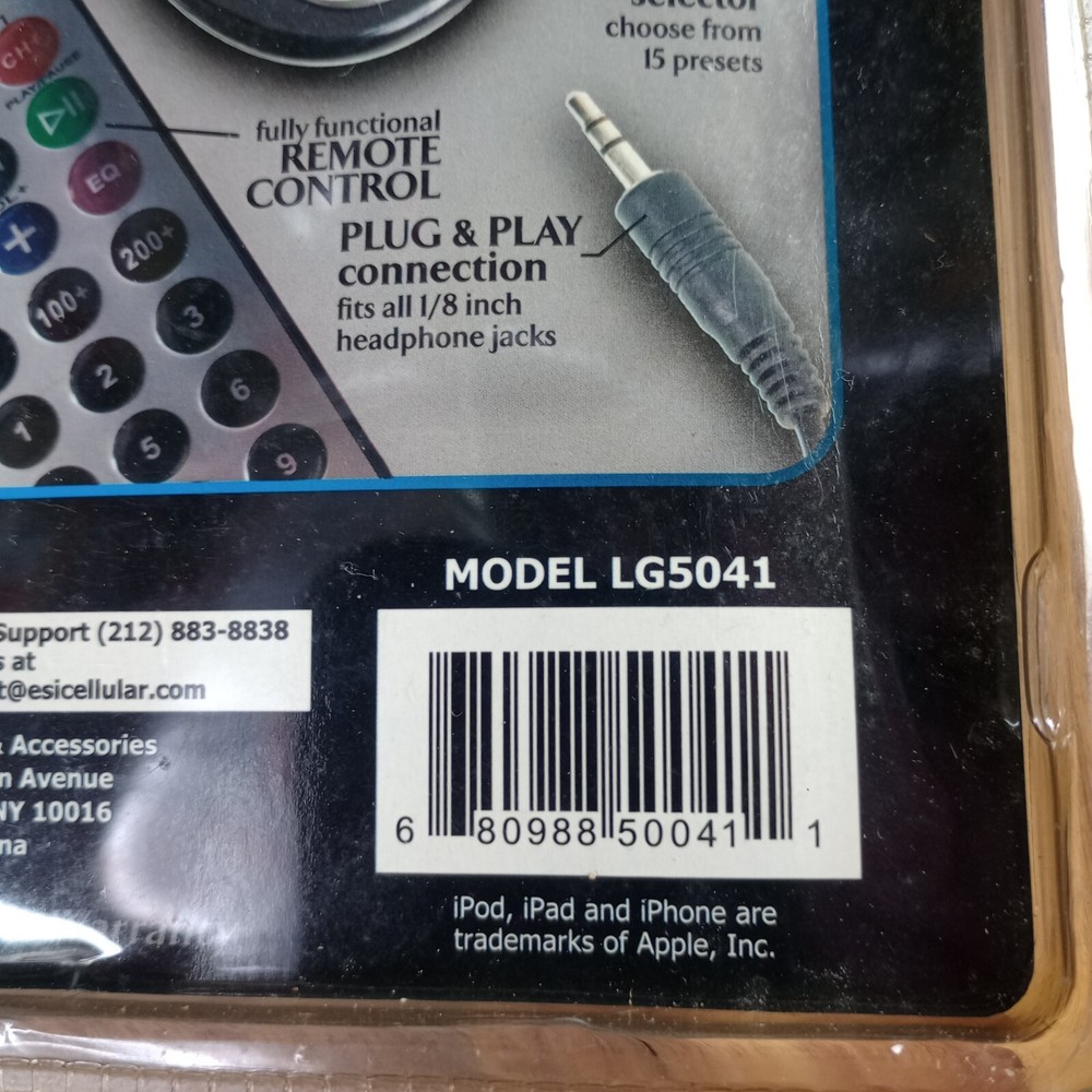 Music Gear Wireless Transmitter Player CD MP3 SD USB Remote Control Iphone Ipod