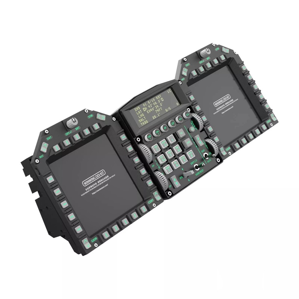 WINWING Viper MIP VR Version Flight Simulator Control Panel MFD + F-16 ICP Kit