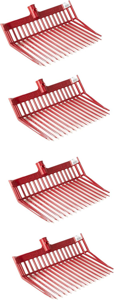 ® PDF103RED 13 Inch Durafork Polycarbonate Attachable Pitchfork Tool Replacement