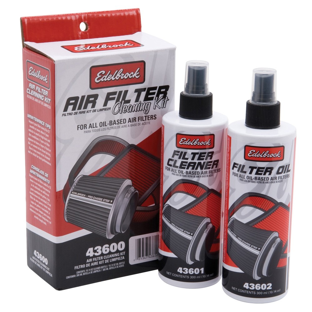 Edelbrock 43600 Pro-Charge Air Filter Cleaning Kit