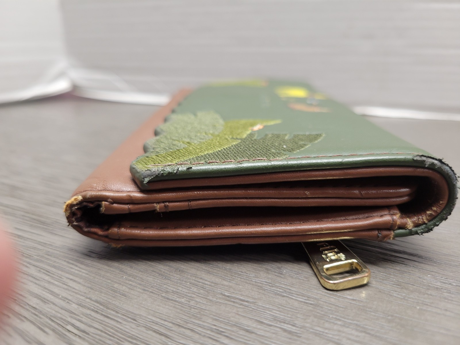 Loungefly Disney Lion King Hakuna Matata Wallet Brown Faux Leather Zip