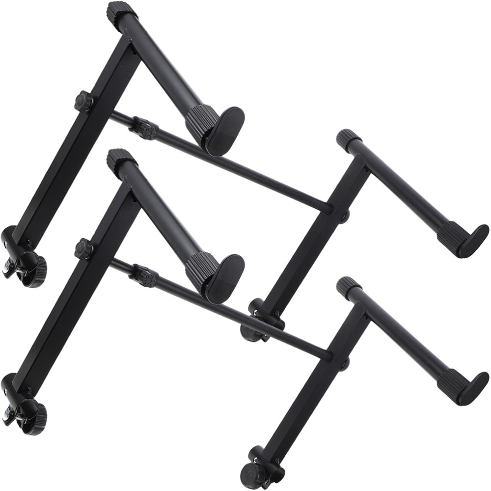 2 Sets Electronic Organ Keyboard Universal Elevation Brackets Keyboard Holder