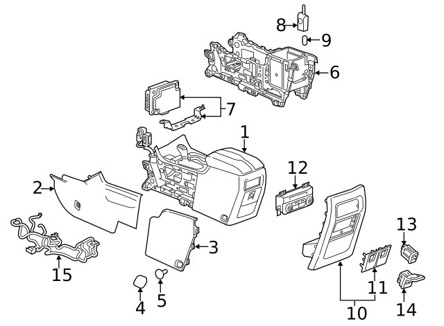 Genuine GM F (S)Control 86527761