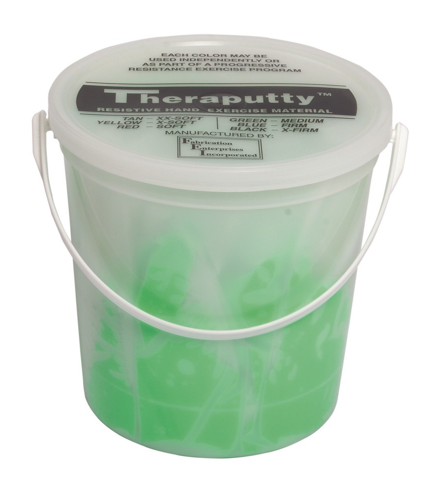 CanDo Scented Theraputty Exercise Material - 5 lb - Apple - Green - Medium