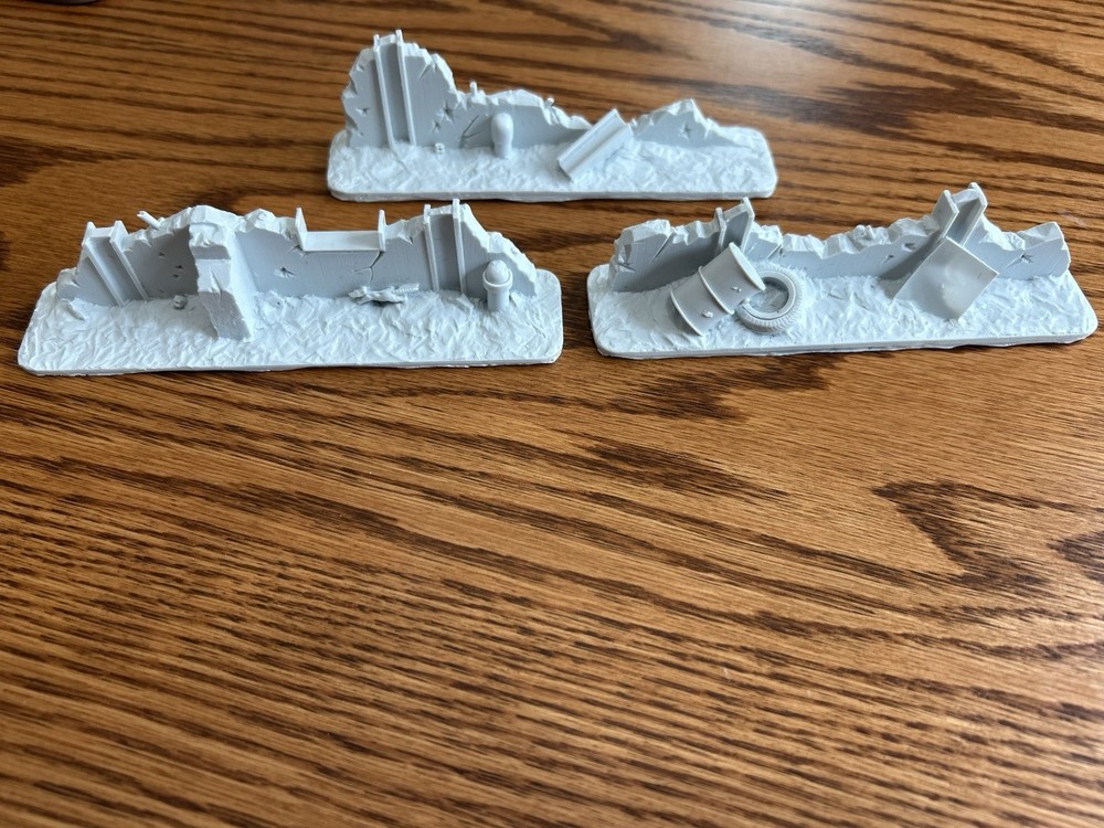 Tabletop Gaming Terrain Painted, Ready to Use
