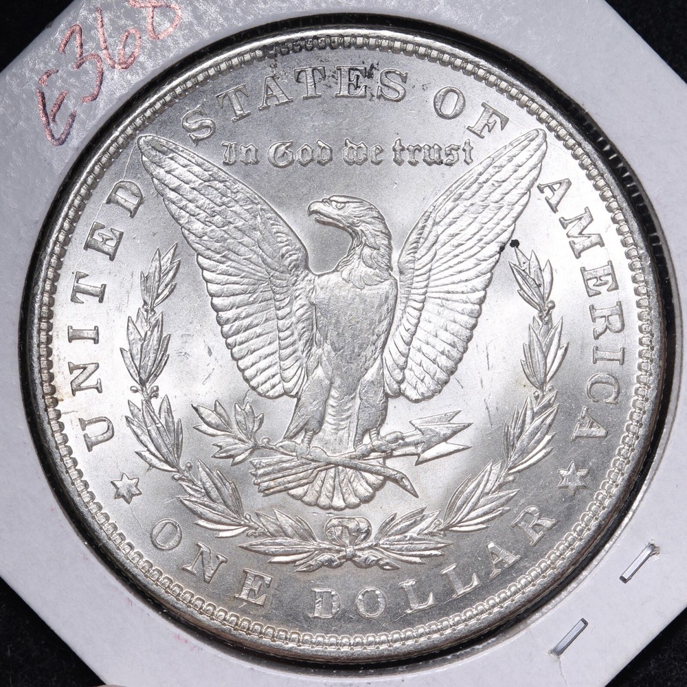 1896 Morgan Silver Dollar CHOICE BU UNCIRCULATED MS E368 QMF
