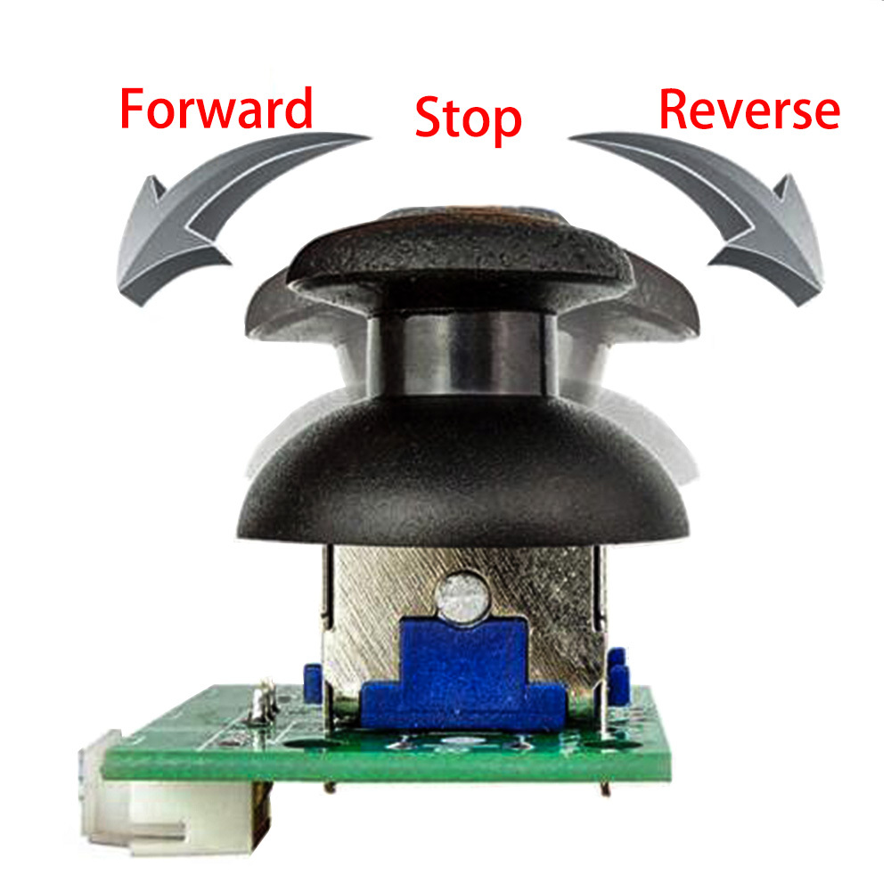PWM DC 12V 24V 30V 6A Motor Speed Controller Normal-Stop-Reverse Switch