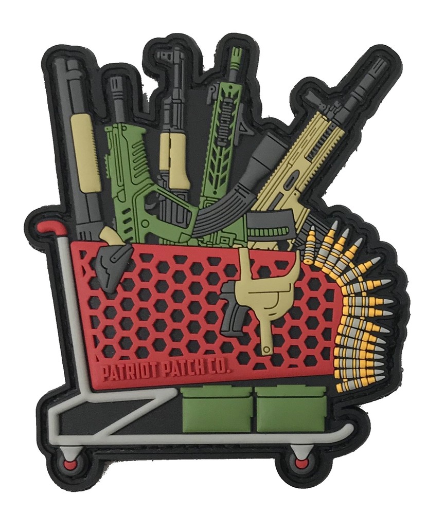 Patriot Patch Co. - Gun Store Shopping Cart - Patch