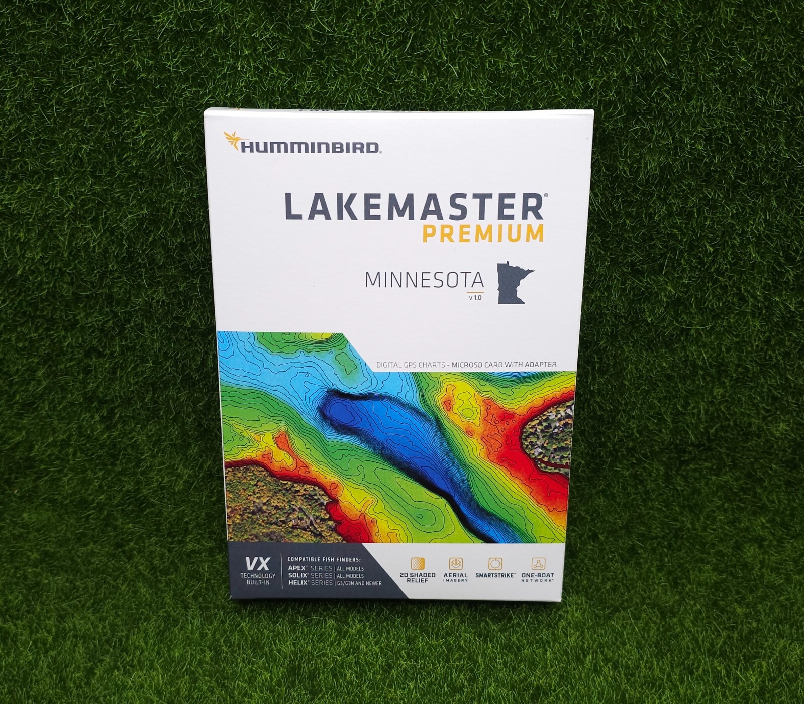 Humminbird LakeMaster VX Premium [Minnesota V1] APEX/SOLIX/HELIX #602006-1