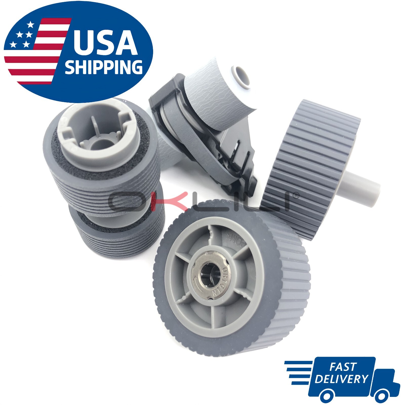 Pick Brake Roller for Fujitsu fi-7600 fi-7700 fi-7700S PA03740-K010 PA03740-K011