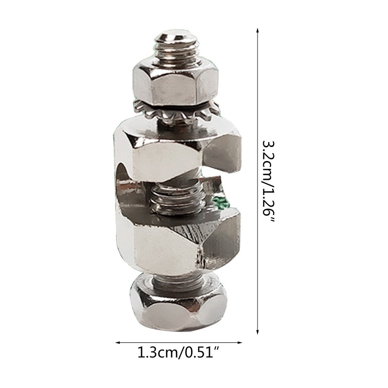 2 Pcs Grounding lug Solar Panel Fasteners Clips for for Protection Cab