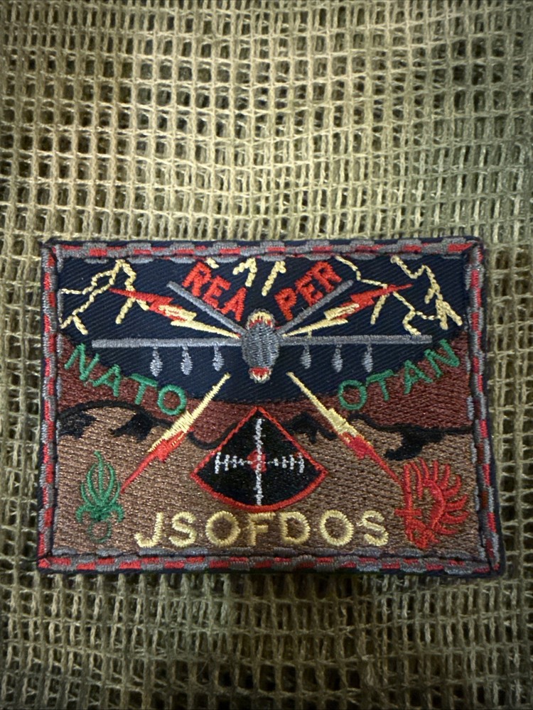 French Foreign Legion NATO TASK FORCE Sparta Drone Afgan War Patch