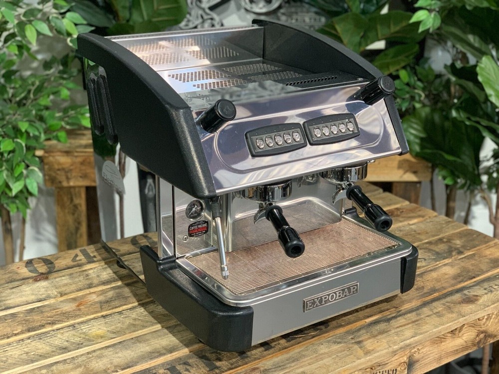 EXPOBAR ELEGANCE COMPACT 2 GROUP STAINLESS STEEL