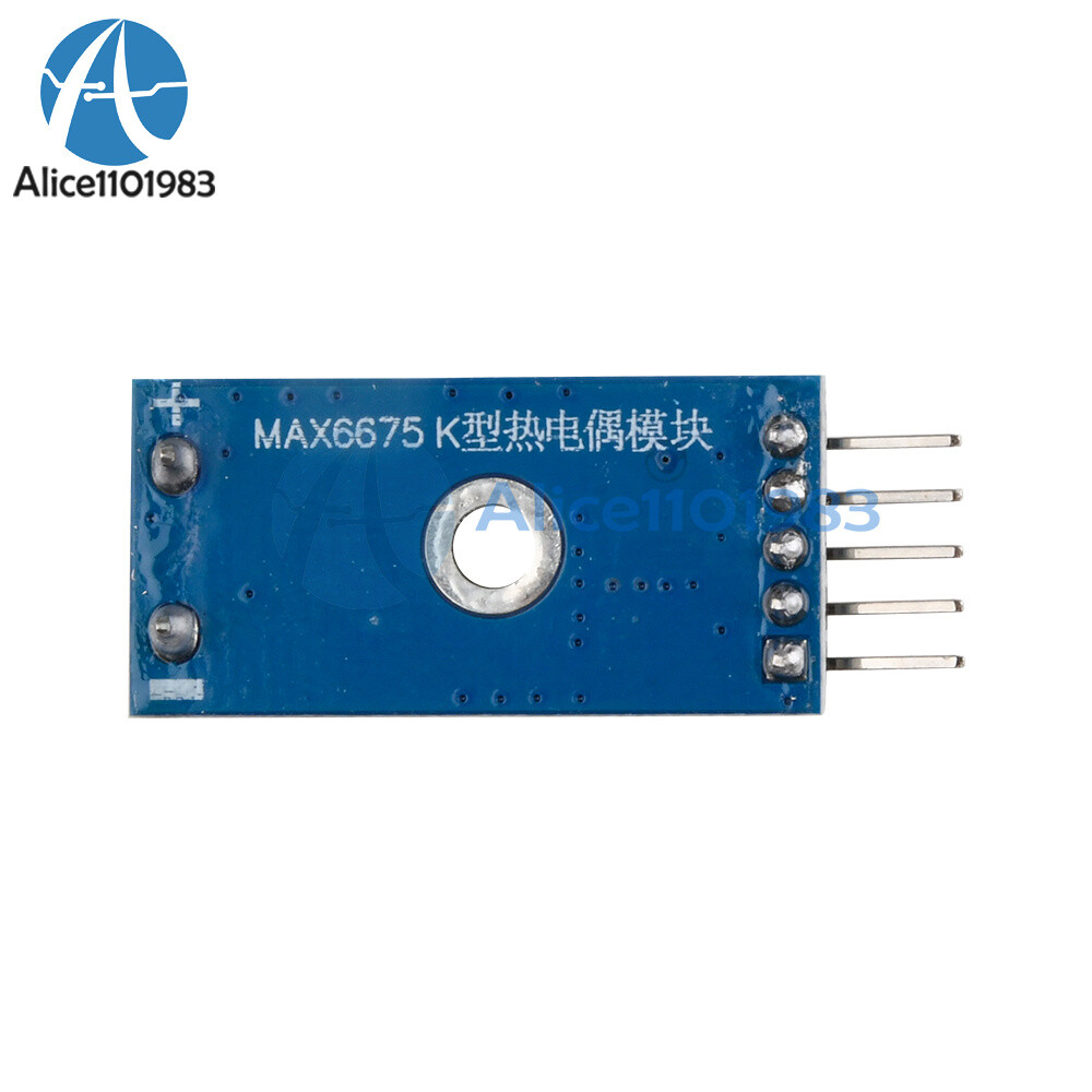 MAX6675 Thermocouple Temperature Sensor Module Type K SPI Interface For Arduino
