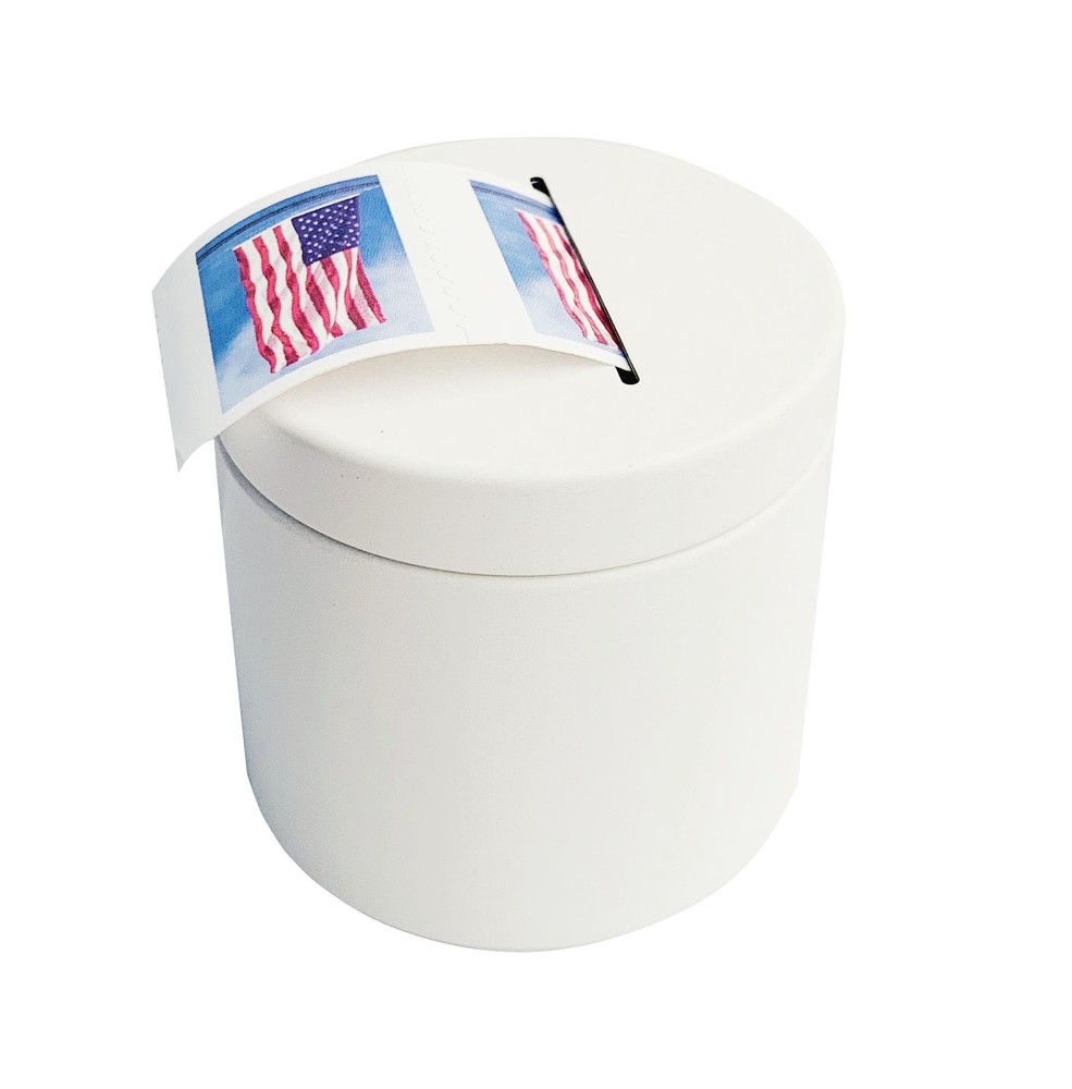 KUQILEY Postage Stamp Dispenser - Roll Convenient and White