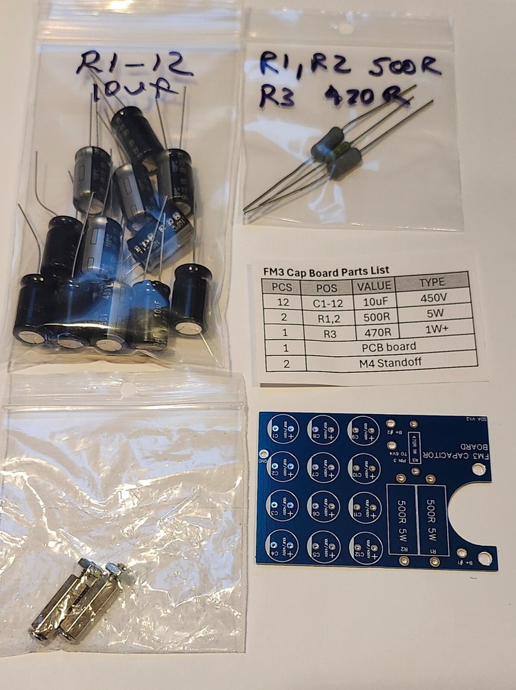 Dynaco FM3 Upgrade Capacitor Board Kit
