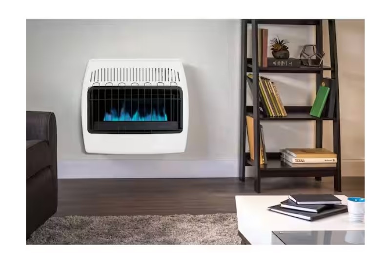 Dyna-Glo 30,000 BTU Blue Flame Ventless Wall Heater - Propane