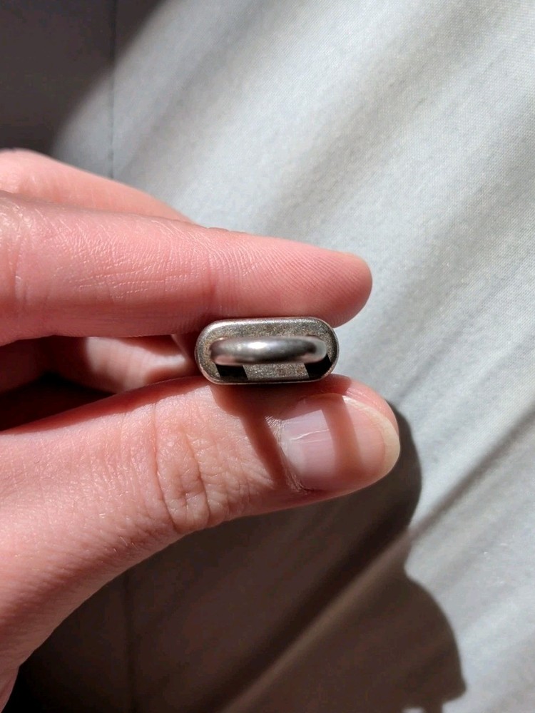 Very Old G & J Mini Padlock (LOCKED/NO KEY)