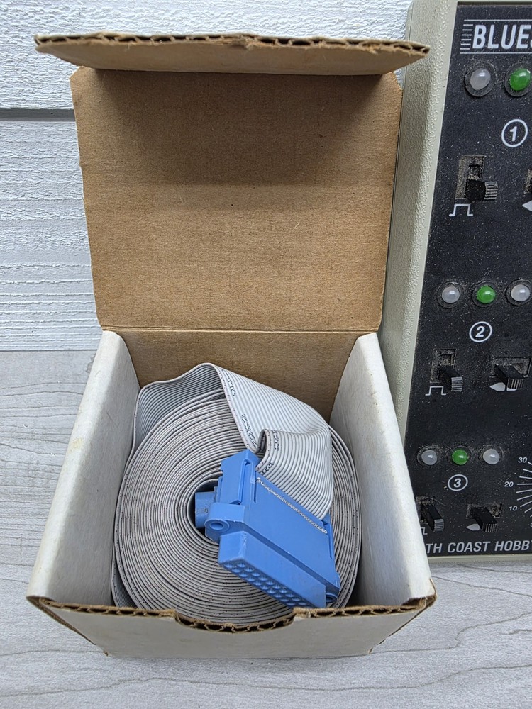 Northcoast Hobby Blue Streak Remote Controller EX And Ribbon Cable Untested