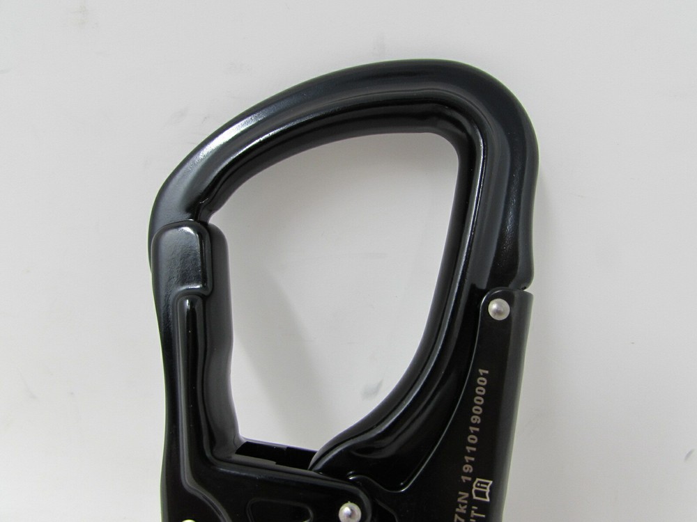 ISC ALUMINUM DOUBLE LOCK SNAP HOOK - ARBORIST CLIMBING