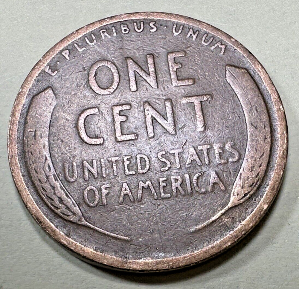 1920 1C BN Lincoln Cent WHEAT PENNY 5093N