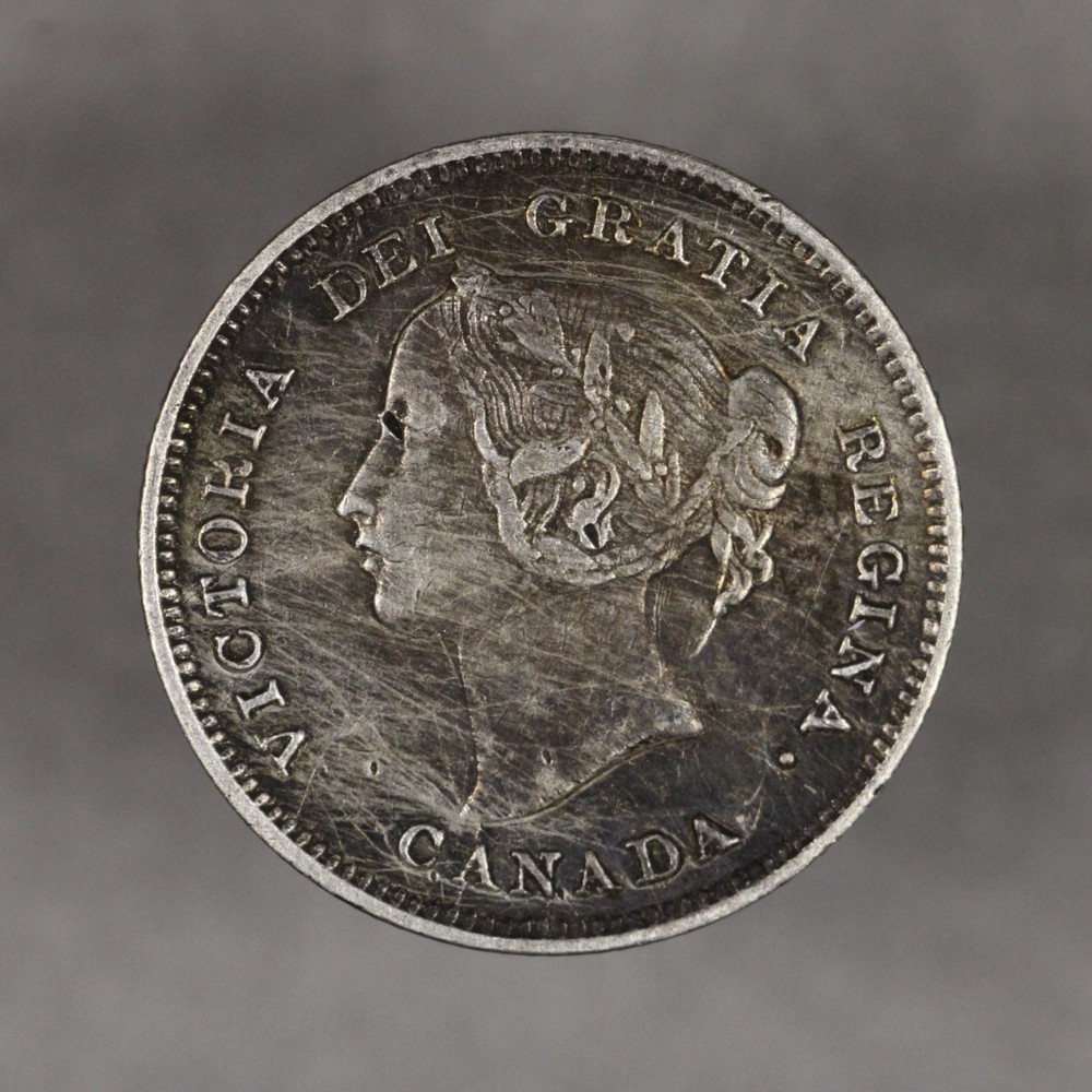 1893 Canada Silver 5 Cents
